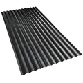 GUTTA Dachplatte, Stärke: 2,3 mm, anthrazit, Kunststoff - schwarz