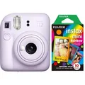 Fujifilm Instax Mini 12 lillac purple + Rainbow Film