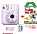 Fujifilm Instax Mini 12 lilac purple inkl. 1x einen Doppelpack = 2x 10 Bilder