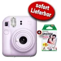 Fujifilm Instax mini 12 Lilac-Purple Sofortbildkamera Top-Set