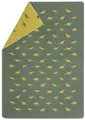 David Fussenegger Kinderdecke Juwel 'Dinos allover' 140 x 200 cm Efeu - 6848/55