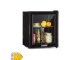 Brooklyn 24 Mini-Kühlschrank Glastür LED Ablage Schwarz 24 Liter