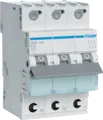HAGER MBS316 - Leitungsschutzschalter, 3-polig, 6kA, B-Charakteristik, 16A, 3TE