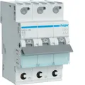 Hager FI/ LS Leitungsschutzschalter, Phasenschiene MBN/MCN/MBS/MCS, CDS/CDA/CFA