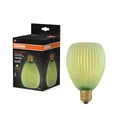 OSRAM DECOR LED LAMP IN COLOURED GLASS IN COLOURED GLASS OVAL GREEN