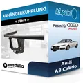 WESTFALIA Anhängekupplung starr passend für Audi A3 Cabrio 04.2008-02.2014 neu