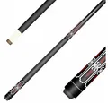 Winsport Billardqueue 1093.01 Queue Black-King Poolqueue mit Fiberglasbeschichtung Schwarz