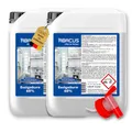 ABACUS® Essigsäure 60% | Hochkonzentrierte Essigsäure für Haushalt, Garten & Industrie | Vielseitig einsetzbar als Essigreiniger zum Reinigen & Entkalken | Individuell verdünnbar | 10 Liter