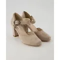 Hirschkogel 3005715066 Schnürschuh Obermaterial: Leder beige|braun 41 EU