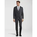 SteffenKlein Anzug Slim-Fit (3-tlg) grau 54