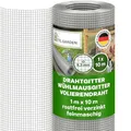 TTL GARDEN 1m x 10m Drahtgitter feinmaschig rostfrei verzinkt 6,3mm Masche 0,55 mm Draht Stärke - auf Rolle Maschendraht Volierendraht Hasendraht Wühlmausgitter 10m x 1m breit 6,3 mm Maschenweite