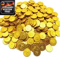 Piratenschatz Goldmünzen Spielzeug 100 Stück für Kindergeburtstag & Schatzsuche