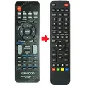 Ersatz Fernbedienung für Kenwood RC-F0601 - M-616DV