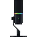 Razer Seiren V3 Pro – Dynamisches USB-Typ-C und XLR-Mikrofon für Streamer - 32-Bit-Float-Unterstützung - 30mm Dynamikkapsel - Integrierter Stoßdämpfer und Abnehmbarer Poppschutz - RGB | Schwarz