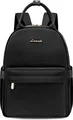 LOVEVOOK Kleiner Rucksack Damen - Tagesrucksack Mini Backpack Wasserdicht 11 zoll Schwarz