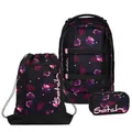 Satch Pack Mystic Nights Schulrucksack Set 3tlg.