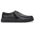 Clarks für Herren. 26181385 Lederschuhe Torhill Lo 
 schwarz (46), Wohnung, Schnürsenkel, Lässig