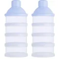 Milchpulver Portionierer Baby,4 Lagiger Milch Pulver Spender,Säuglingsnahrung...