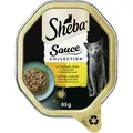 Sheba Collection Sauce mit Truthahn, Hähnchen und Gemüse in herzhafter Sauce 22x85 g