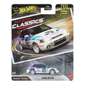 Hot Wheels Mazda 323 GTR Car Culture Vehicle, Premium 1:64 Scale Die-Cast Toy Ca