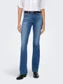 ONLY Bootcut-Jeans ONLBLUSH MID WAIST FLARED DNM BOX