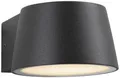 Paulmann Capea 2200K Wand 94713 Außenwandleuchte LED 6W Schwarz