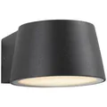 Paulmann Capea 2200K Wand 94713 Außenwandleuchte  LED  6 W Schwarz