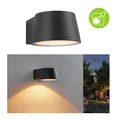 Paulmann LED Außenwandleuchte Capea, 6 W, 550 lm, 2200 K insektenfreundlich IP44
