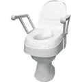 Toilettensitzerhöhung TSE 120, mit Armlehnen>>>> - Weiß