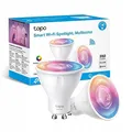 TP-Link Tapo L630 SmartHome Smart WiFi GU10 Multicolor 3,7 W Glühbirne, 2 Stück