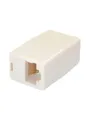 StarTech.com Cat5e RJ45 Modular Inline C - Weiß - 0cm