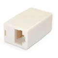 StarTech.com Cat5e RJ45 Netzwerkkabel Koppler / Verbinder - Patchkabel Modular Kupplung - Buchse / Buchse - Weiß