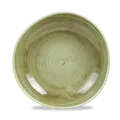 Churchill STONECAST Burnished Green Organic Round Bowl Schüssel Porzellan 110 cl