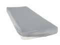 Spannbettlaken BELLANA "bellana Aqua mit Elasthan, 160 g/m²", grau (stahlgrau), 1 Stk., Jersey-Elasthan, 100x200 100x210 100x220 110x200 110x210 110x220 120x200 120x210 120x220 90x200 90x210 90x220 35cm