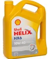 SHELL Motoröl 10W-40 Helix Teilsynthetiköl Motor Öl ACEA A3/B3 ACEA A3/B4 API SN API CF HX6 5L Kompatibel mit VW Golf IV Schrägheck 1J1 Golf V Schrägheck 1K1 POLO 9N TOURAN 1T1, 1T2 Passat Variant 3C5