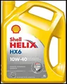 Shell Helix HX6 10W40 Motoröl 5 Liter für ABARTH AC ALFA ROMEO