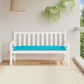 Gartenbank-auflage Türkis 150x50x7 Cm Oxford-gewebe Vidaxl