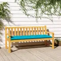 Gartenbank-Auflage Türkis 150x50x7 cm Oxford-Gewebe