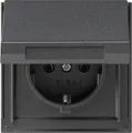 Gira SCHUKO Steckdose KD Gira TX_44 (WG UP) Anthrazit 445467