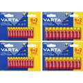Varta Longlife Max Power Batterie-Set Mignon, Micro 40er Set