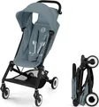 CYBEX Agis Ultrakompakter Kinderwagen – 5 bis 22 kg (6 Monate – 4 Jahre) – Leichtgewicht-Kinderwagen 6,3 kg – Flugzeugkompatibel – Stormy Blue