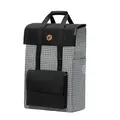 Andersen Einkaufstrolley Ersatztasche - 51 Liter - Seiten- & Fronttasche - extra Innenfach - wasserabweisend - Reflektoren - faltbar - Hedda grau