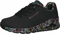 Skechers Damen Uno Loving Love Sneaker, Schwarz, 41 EU