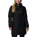 Columbia Lake 22 Daunenjacke Damen lang Kapuze Winterjacke Schwarz Gr S Neu