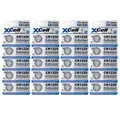 XCell 20x XCell Lithium-Knopfzelle CR1220 3V/40mAh (4x 5er-Pack) Knopfzelle