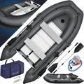 KESSER® Schlauchboot für 4 Personen, motorisierbar, aufblasbares Paddelboot