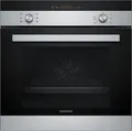 Siemens HB113FBS1 iQ100 Einbau-Backofen, 60 x 60 cm, Schwarz, Edelstahl, Schnell