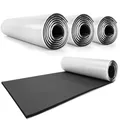 Schallschutzschaum 4qm Selbstklebend Schalldämmung 10mm Dämmmatte 2m