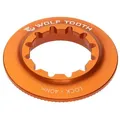 WOLF TOOTH Center Lock Ring Internal Spline | orange