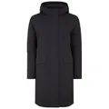 Elkline Winterjacke Berlin halblanger Mantel Oversize Look wasserdicht schwarz 44